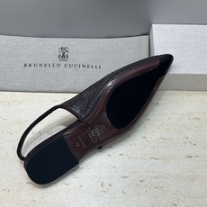 Brunello Cucineli 布鲁内诺库奇内利2026春夏新款串珠女鞋 BC 字母logo平底小方 Brunello Cucineli 布鲁内诺库奇内利2026春夏新款串珠女鞋 BC 字母logo平底小方