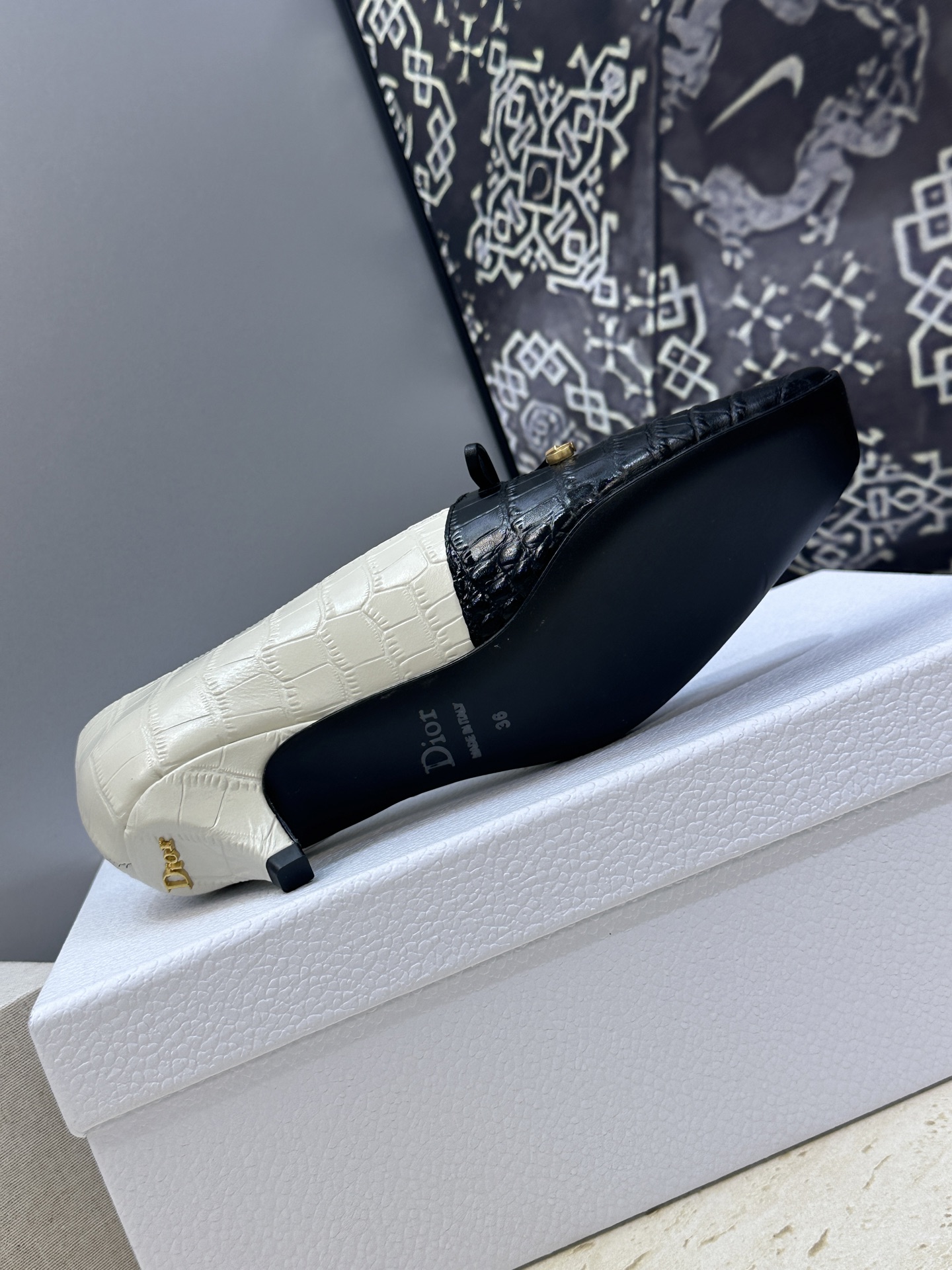 迪奥 Dior 2026 春夏新款高定系列 Muse 高跟蝴蝶结流苏玛丽珍芭蕾舞女鞋  明星同款CD字母