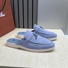 (配全套飞机盒)LORO PIANA 诺悠.翩雅 经典春夏果冻色平底流苏穆勒凉拖女鞋 LP字母logo五 (配全套飞机盒)LORO PIANA 诺悠.翩雅 经典春夏果冻色平底流苏穆勒凉拖女鞋 LP字母logo五