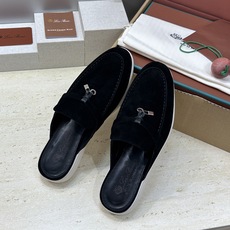 (配全套飞机盒)LORO PIANA 诺悠.翩雅 经典春夏果冻色平底流苏穆勒凉拖女鞋 LP字母logo五 (配全套飞机盒)LORO PIANA 诺悠.翩雅 经典春夏果冻色平底流苏穆勒凉拖女鞋 LP字母logo五