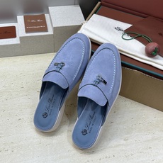 (配全套飞机盒)LORO PIANA 诺悠.翩雅 经典春夏果冻色平底流苏穆勒凉拖女鞋 LP字母logo五 (配全套飞机盒)LORO PIANA 诺悠.翩雅 经典春夏果冻色平底流苏穆勒凉拖女鞋 LP字母logo五