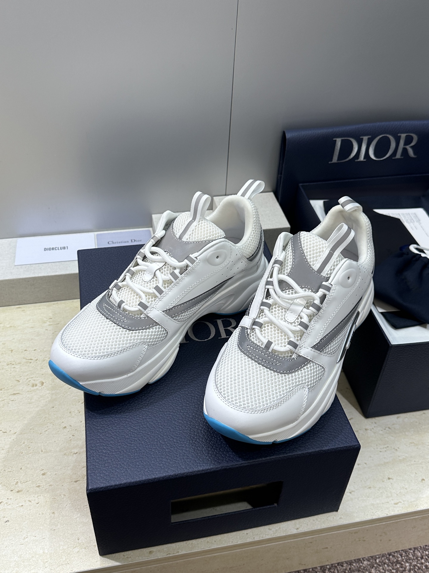 顶级版本 Dior Homme sneaker B22 男士运动休闲鞋新颜色，火爆ing的Dior B2