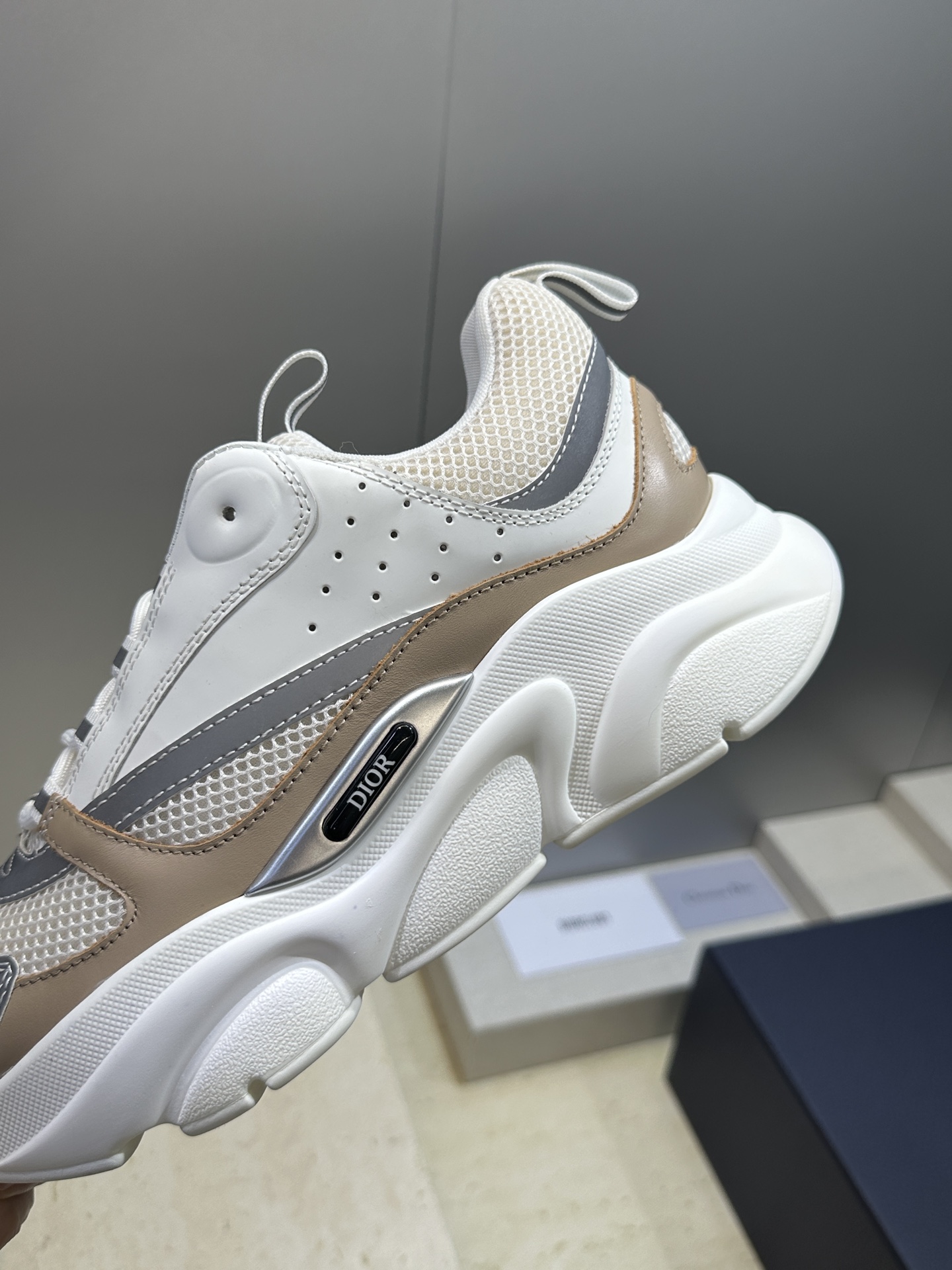 顶级版本 Dior Homme sneaker B22 男士运动休闲鞋新颜色，火爆ing的Dior B2