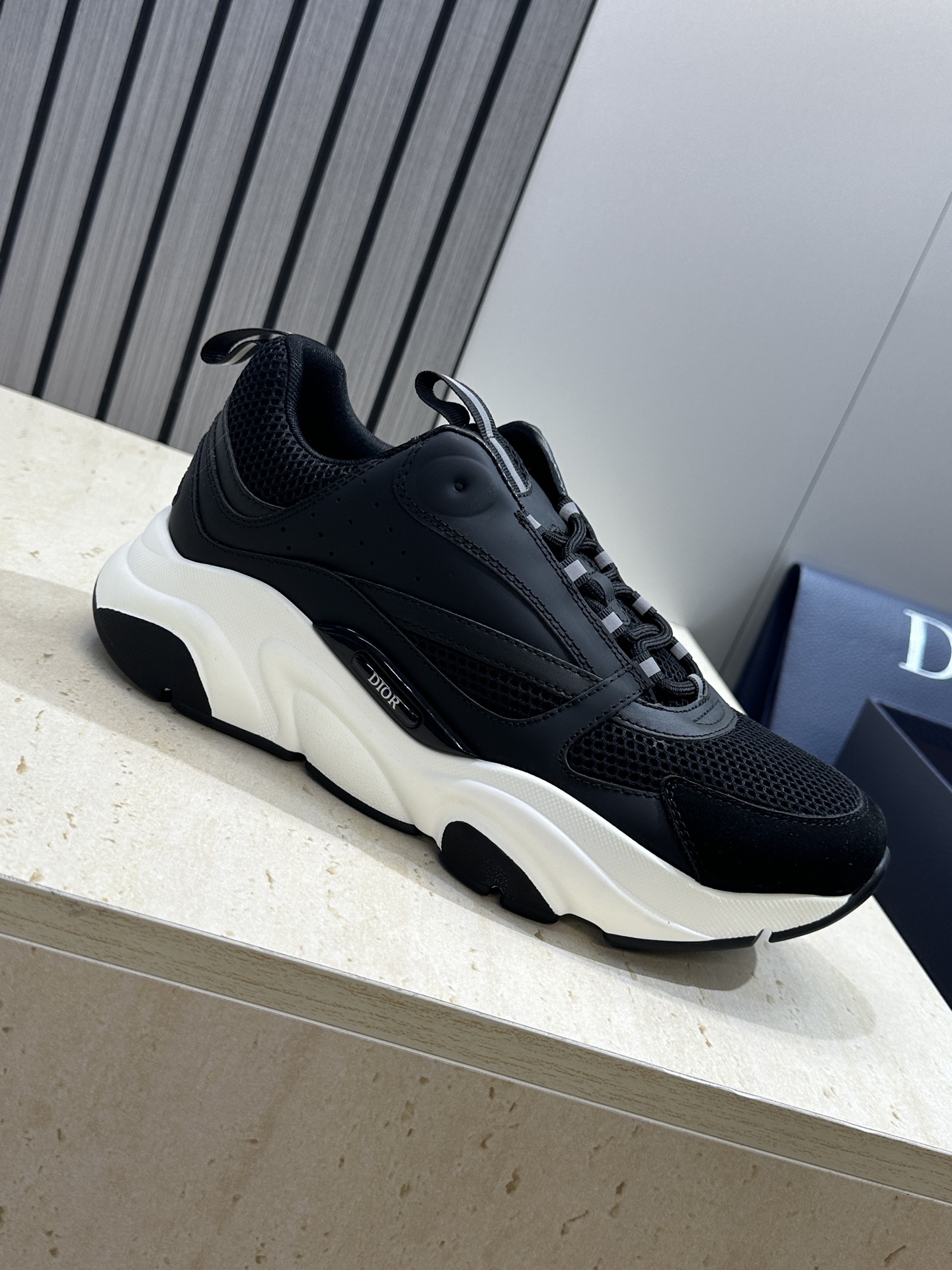 顶级版本 Dior Homme sneaker B22 男士运动休闲鞋新颜色，火爆ing的Dior B2