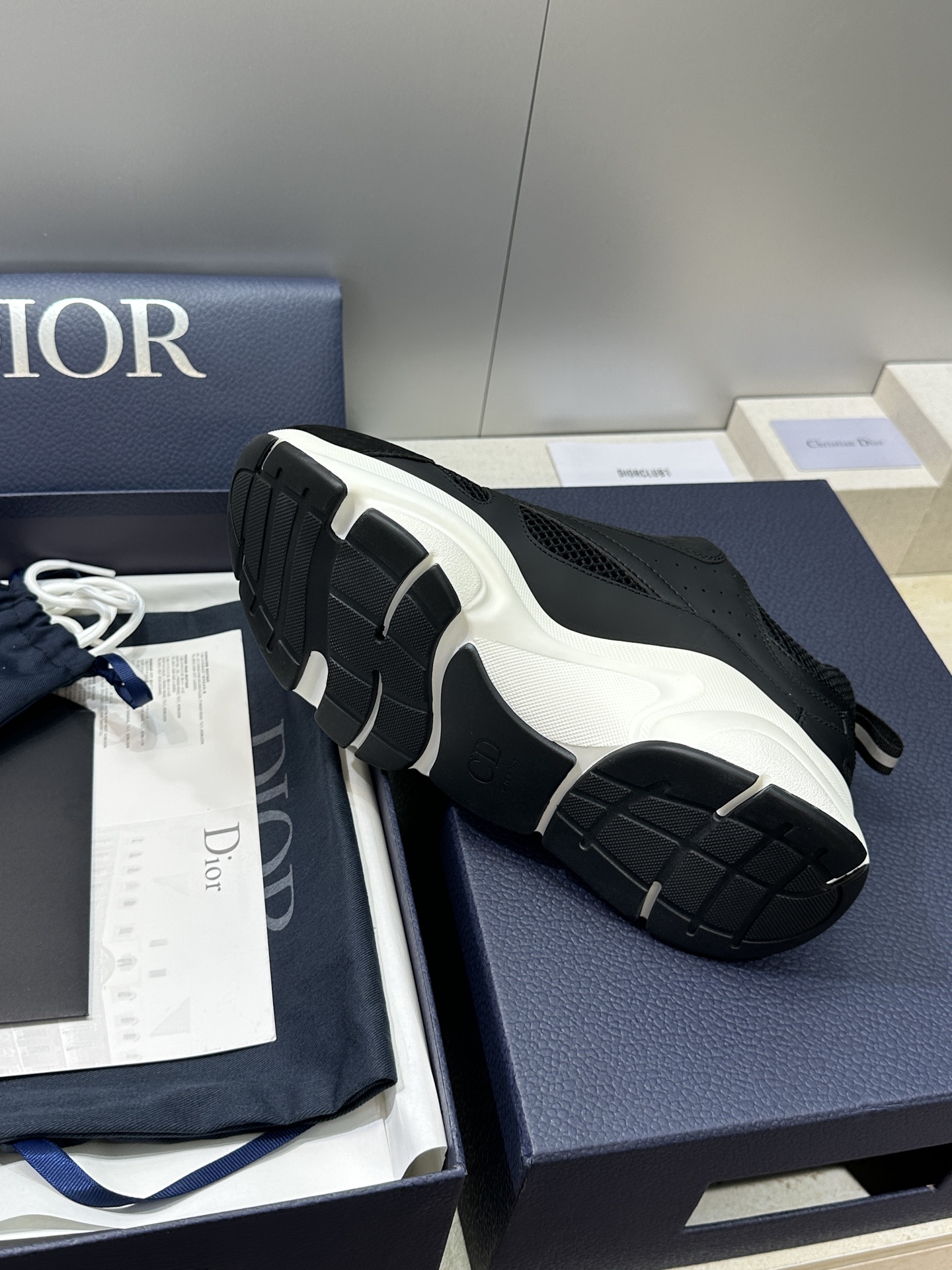 顶级版本 Dior Homme sneaker B22 男士运动休闲鞋新颜色，火爆ing的Dior B2