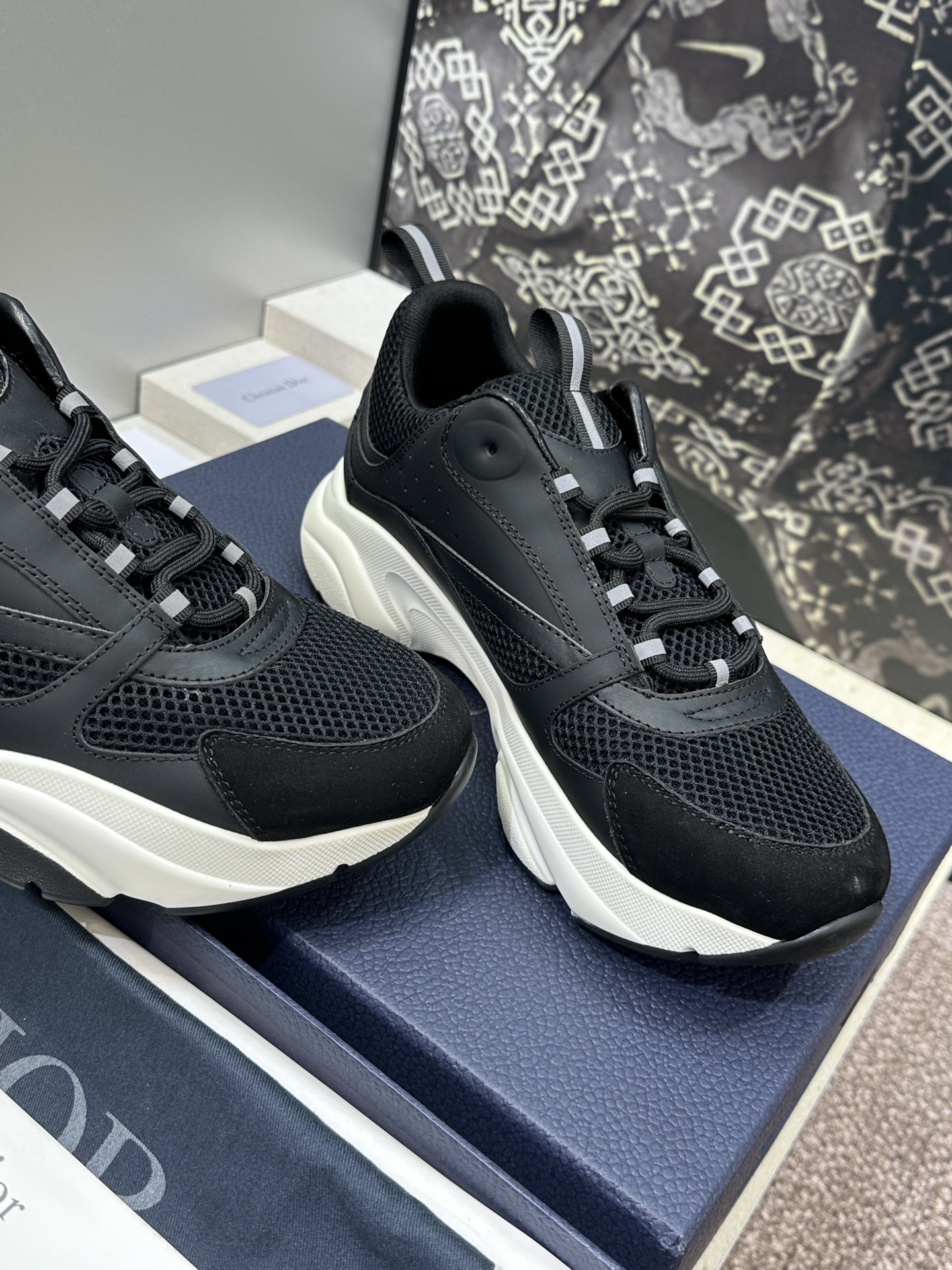 顶级版本 Dior Homme sneaker B22 男士运动休闲鞋新颜色，火爆ing的Dior B2