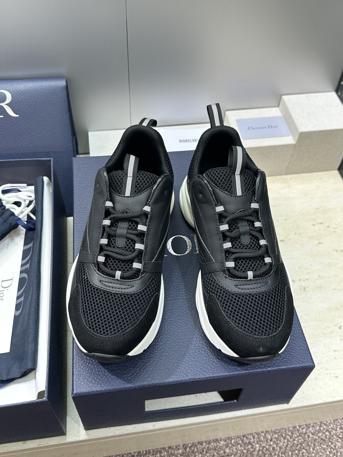 顶级版本 Dior Homme sneaker B22 男士运动休闲鞋新颜色，火爆ing的Dior B2