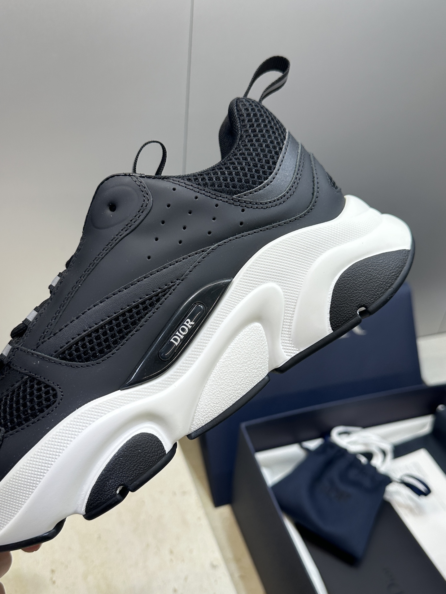 顶级版本 Dior Homme sneaker B22 男士运动休闲鞋新颜色，火爆ing的Dior B2