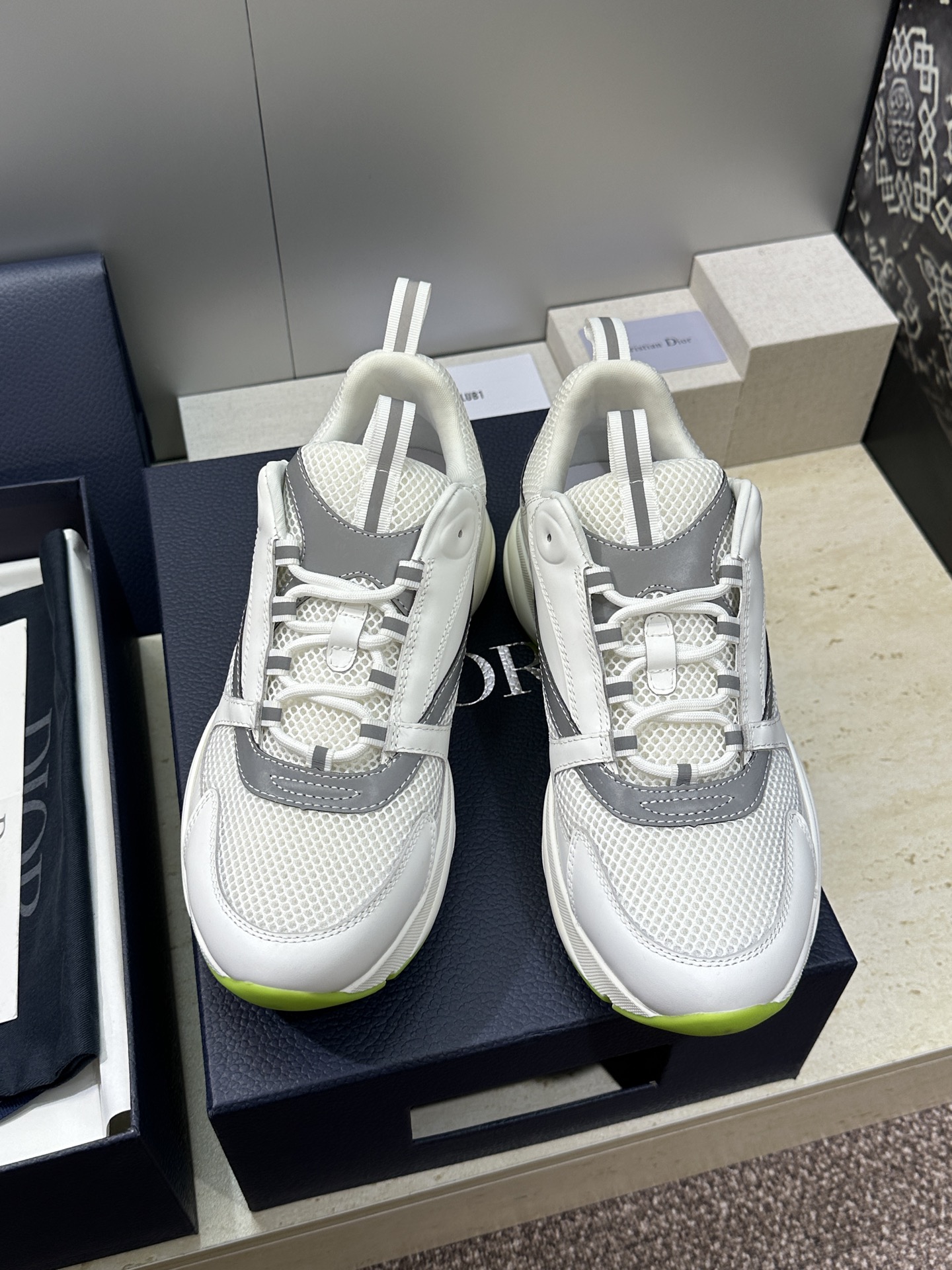 顶级版本 Dior Homme sneaker B22 男士运动休闲鞋新颜色，火爆ing的Dior B2