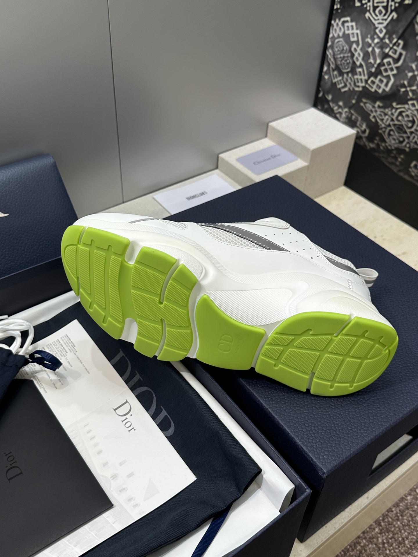 顶级版本 Dior Homme sneaker B22 男士运动休闲鞋新颜色，火爆ing的Dior B2