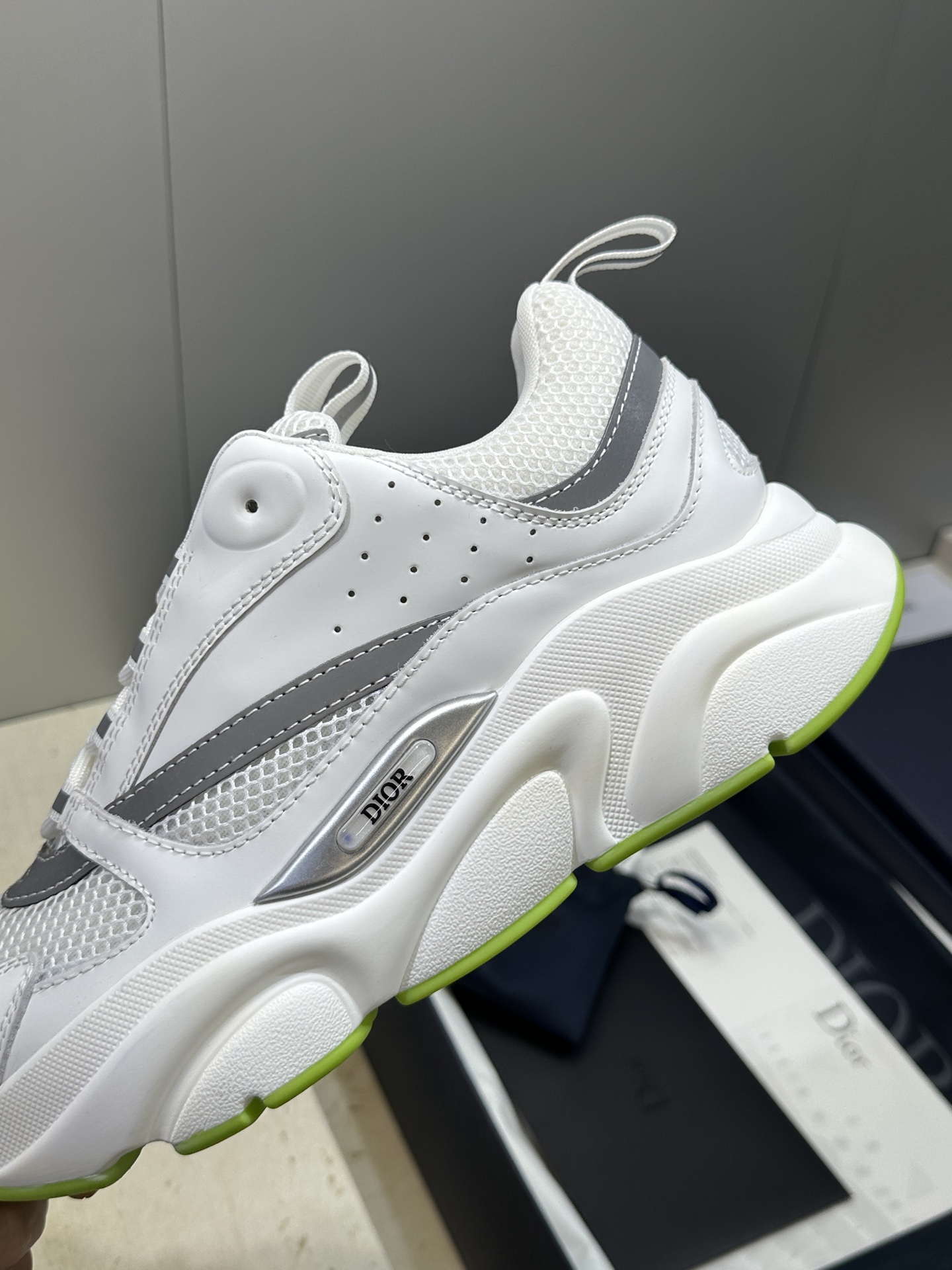 顶级版本 Dior Homme sneaker B22 男士运动休闲鞋新颜色，火爆ing的Dior B2