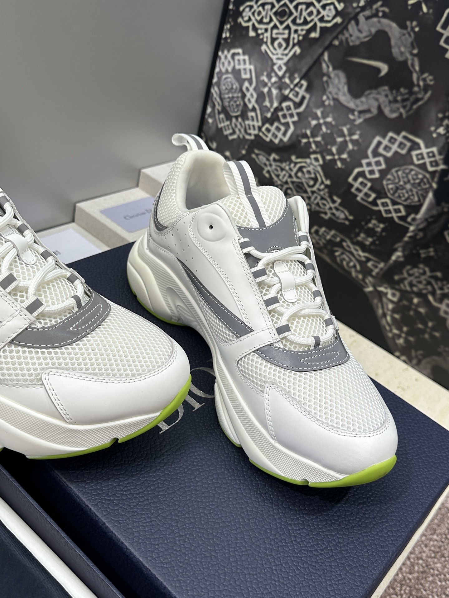 顶级版本 Dior Homme sneaker B22 男士运动休闲鞋新颜色，火爆ing的Dior B2