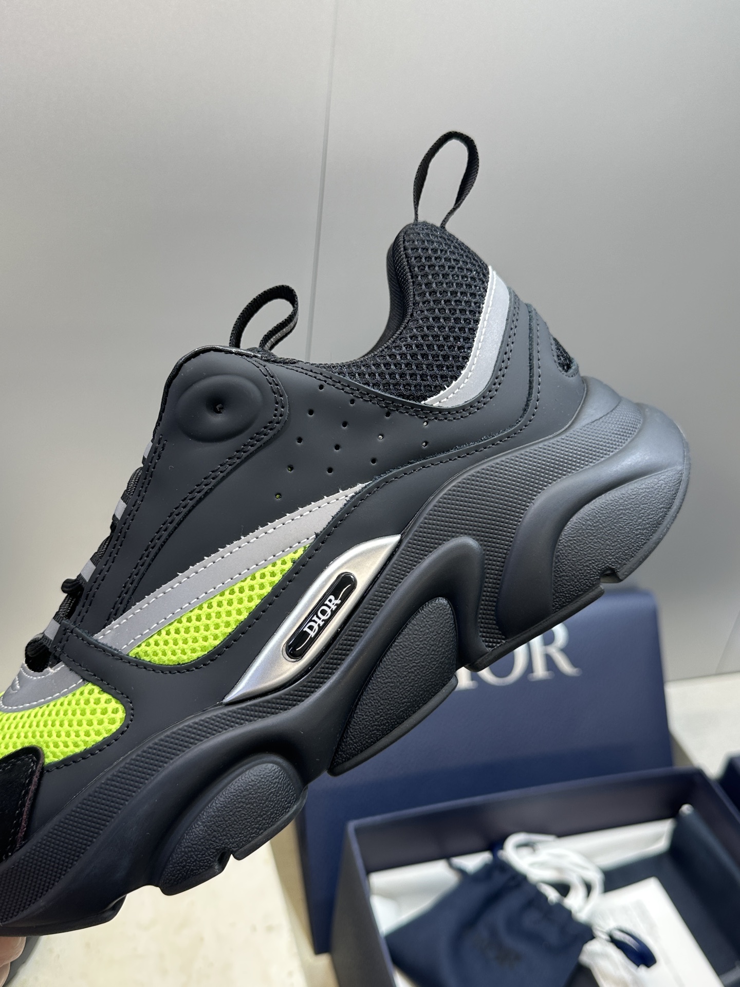 顶级版本 Dior Homme sneaker B22 男士运动休闲鞋新颜色，火爆ing的Dior B2