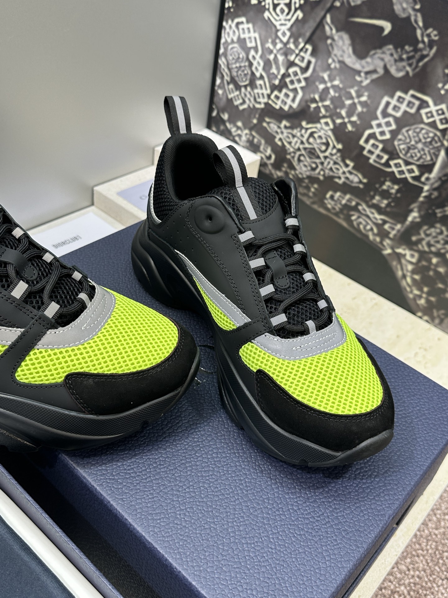 顶级版本 Dior Homme sneaker B22 男士运动休闲鞋新颜色，火爆ing的Dior B2