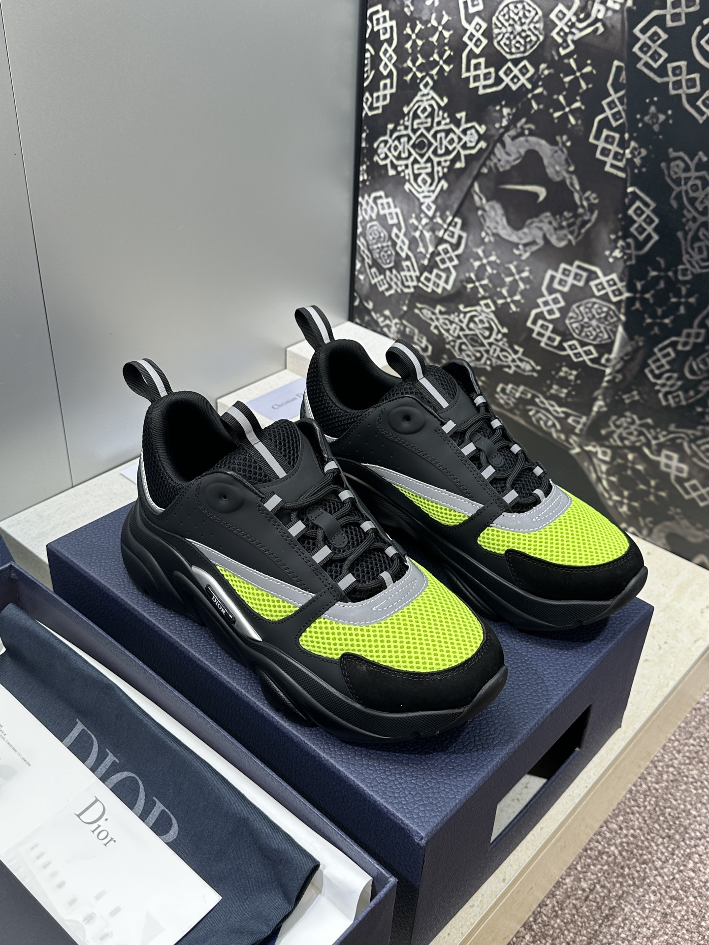 顶级版本 Dior Homme sneaker B22 男士运动休闲鞋新颜色，火爆ing的Dior B2