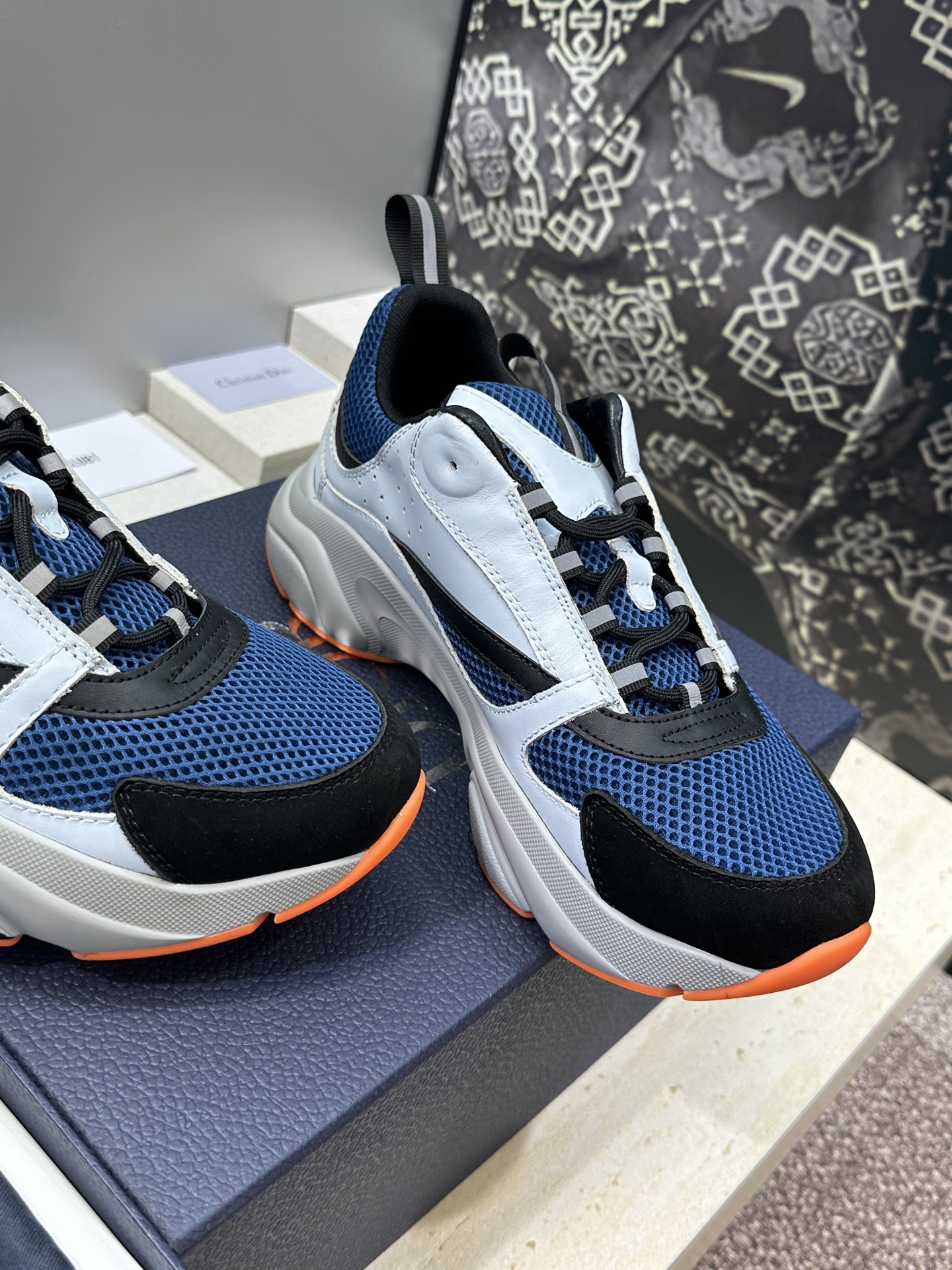 顶级版本 Dior Homme sneaker B22 男士运动休闲鞋新颜色，火爆ing的Dior B2