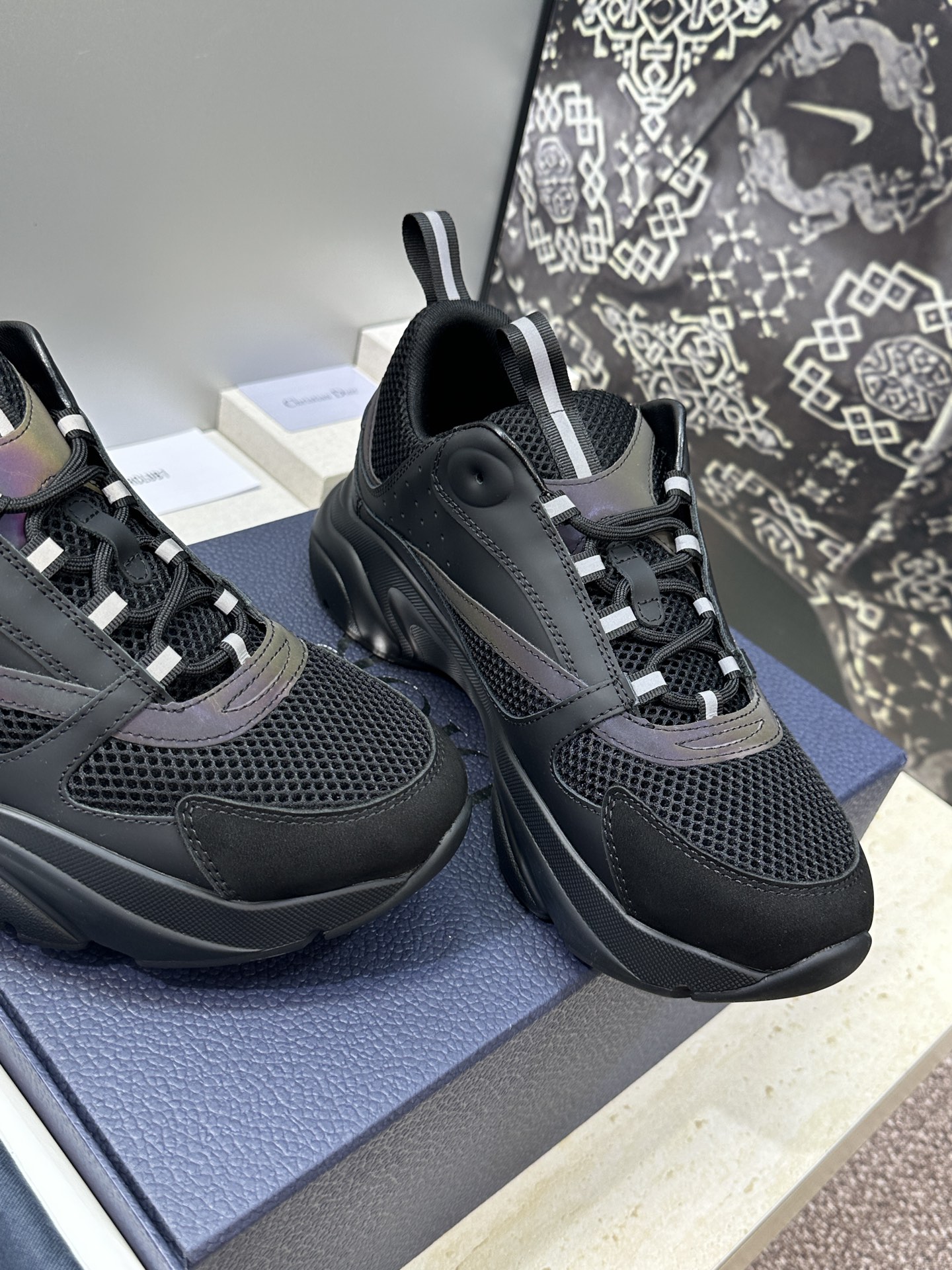 顶级版本 Dior Homme sneaker B22 男士运动休闲鞋新颜色，火爆ing的Dior B2