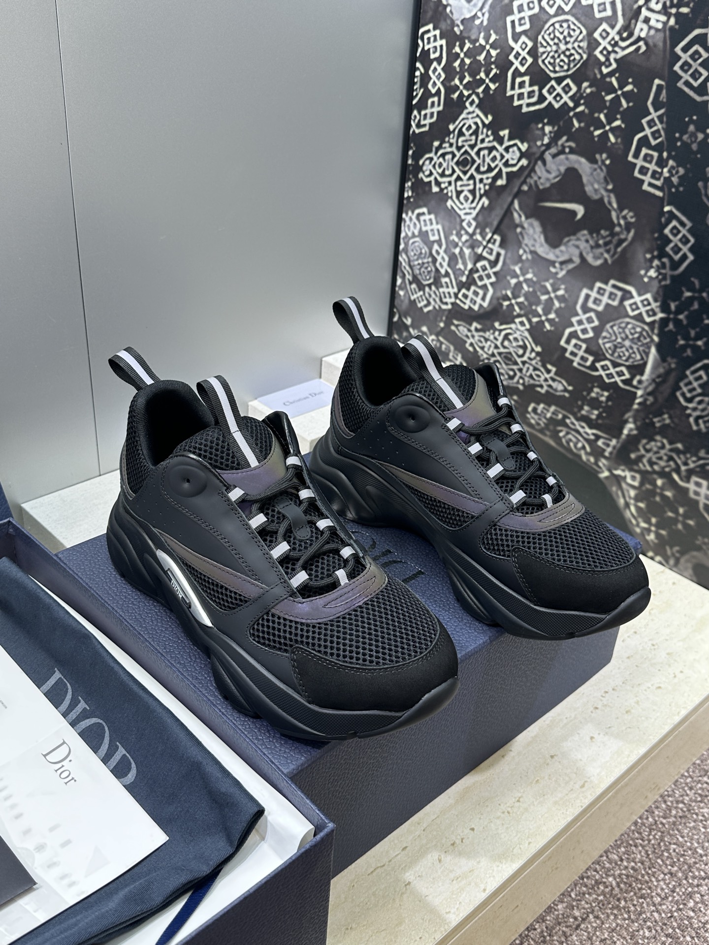 顶级版本 Dior Homme sneaker B22 男士运动休闲鞋新颜色，火爆ing的Dior B2