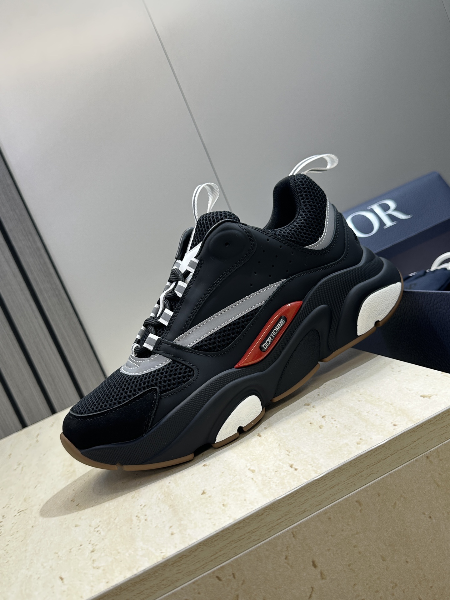 顶级版本 Dior Homme sneaker B22 男士运动休闲鞋新颜色，火爆ing的Dior B2