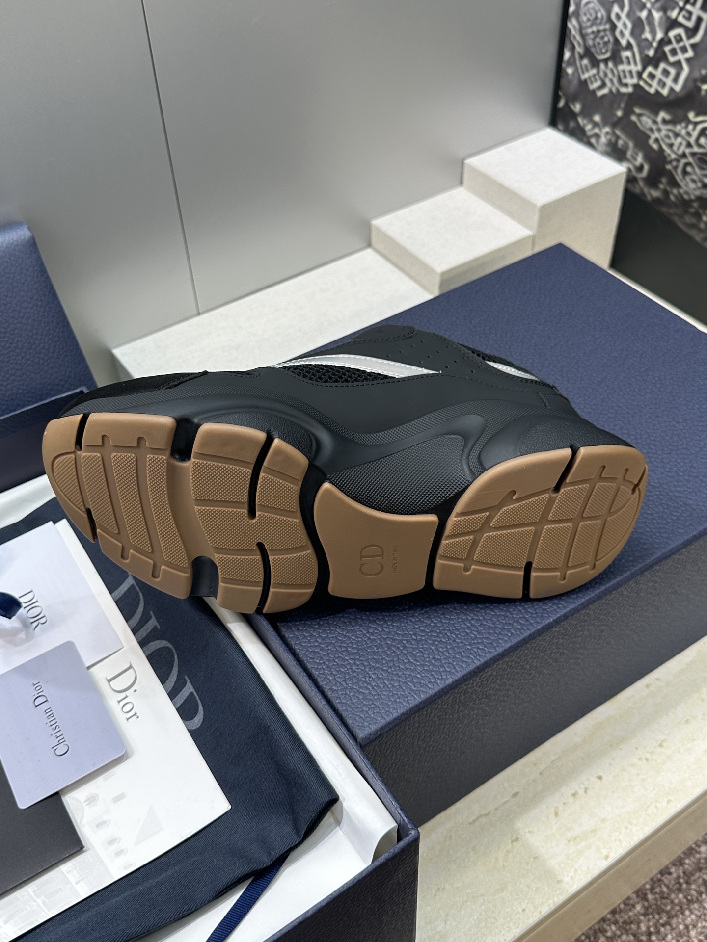顶级版本 Dior Homme sneaker B22 男士运动休闲鞋新颜色，火爆ing的Dior B2