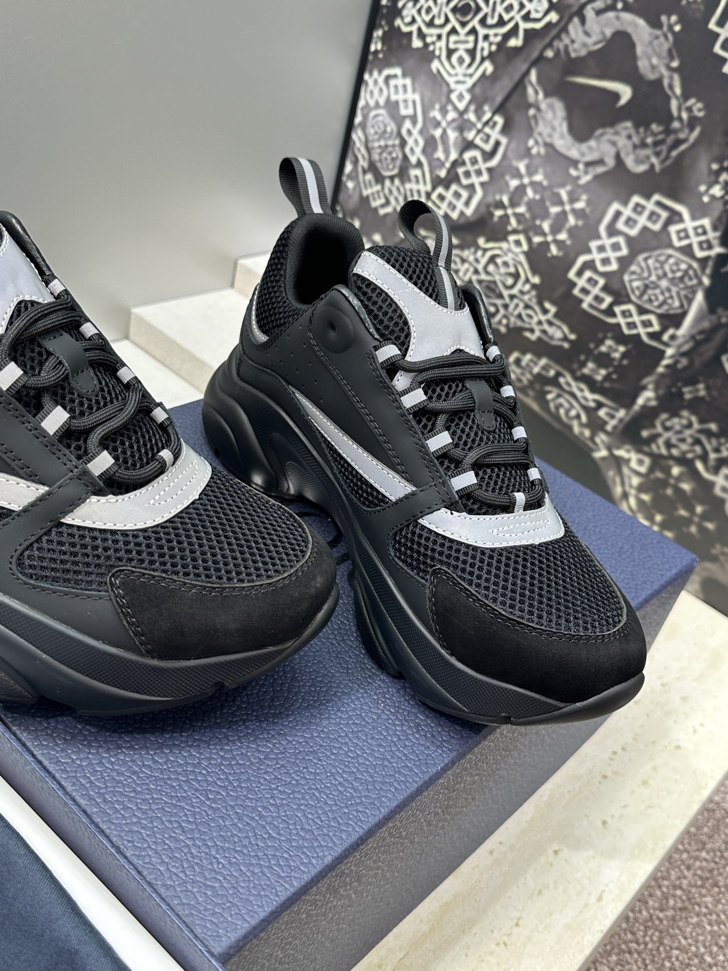 顶级版本 Dior Homme sneaker B22 男士运动休闲鞋新颜色，火爆ing的Dior B2