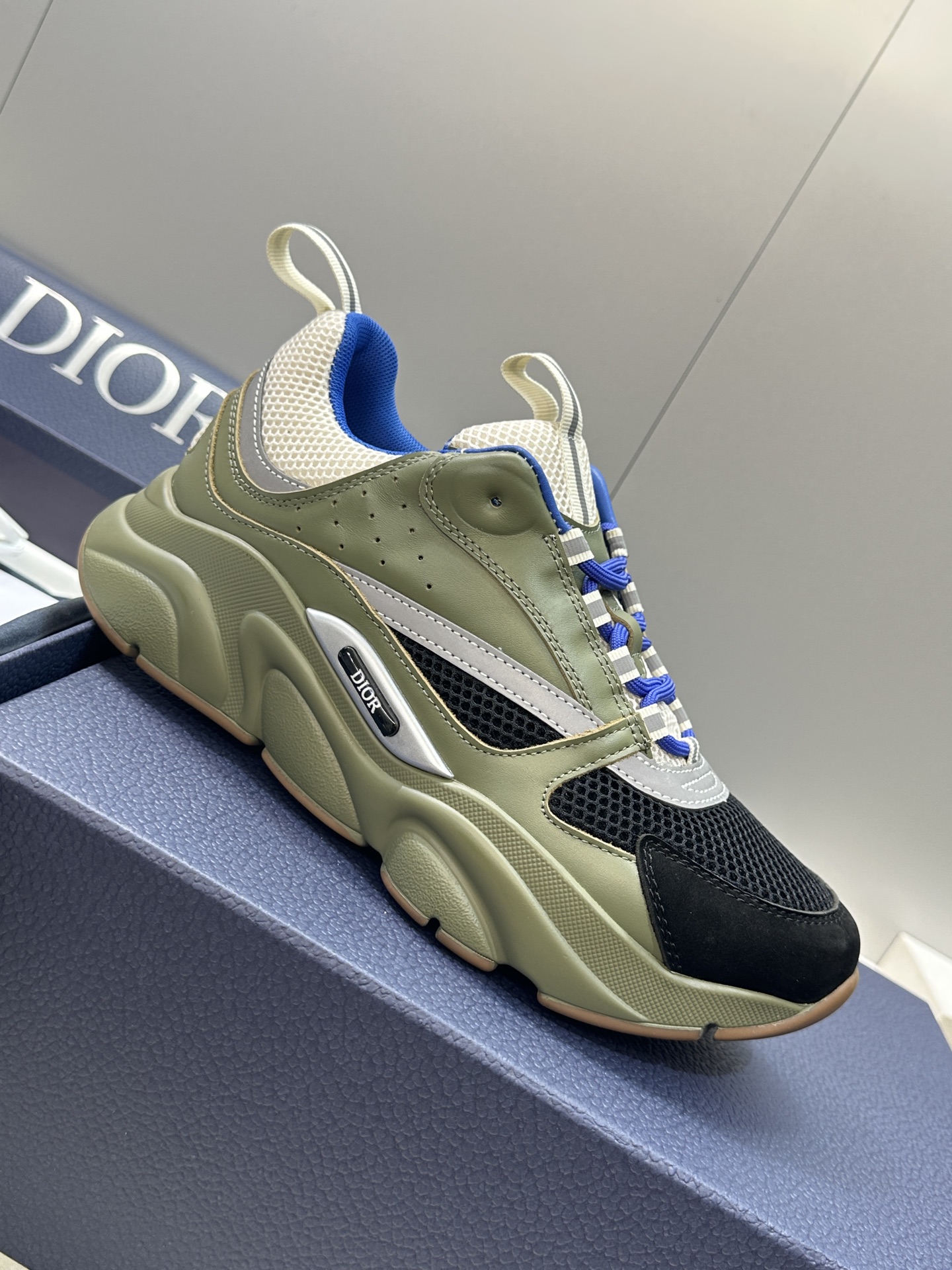 顶级版本 Dior Homme sneaker B22 男士运动休闲鞋新颜色，火爆ing的Dior B2
