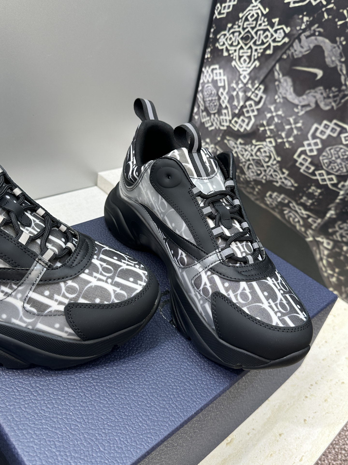 顶级版本 Dior Homme sneaker B22 男士运动休闲鞋新颜色，火爆ing的Dior B2