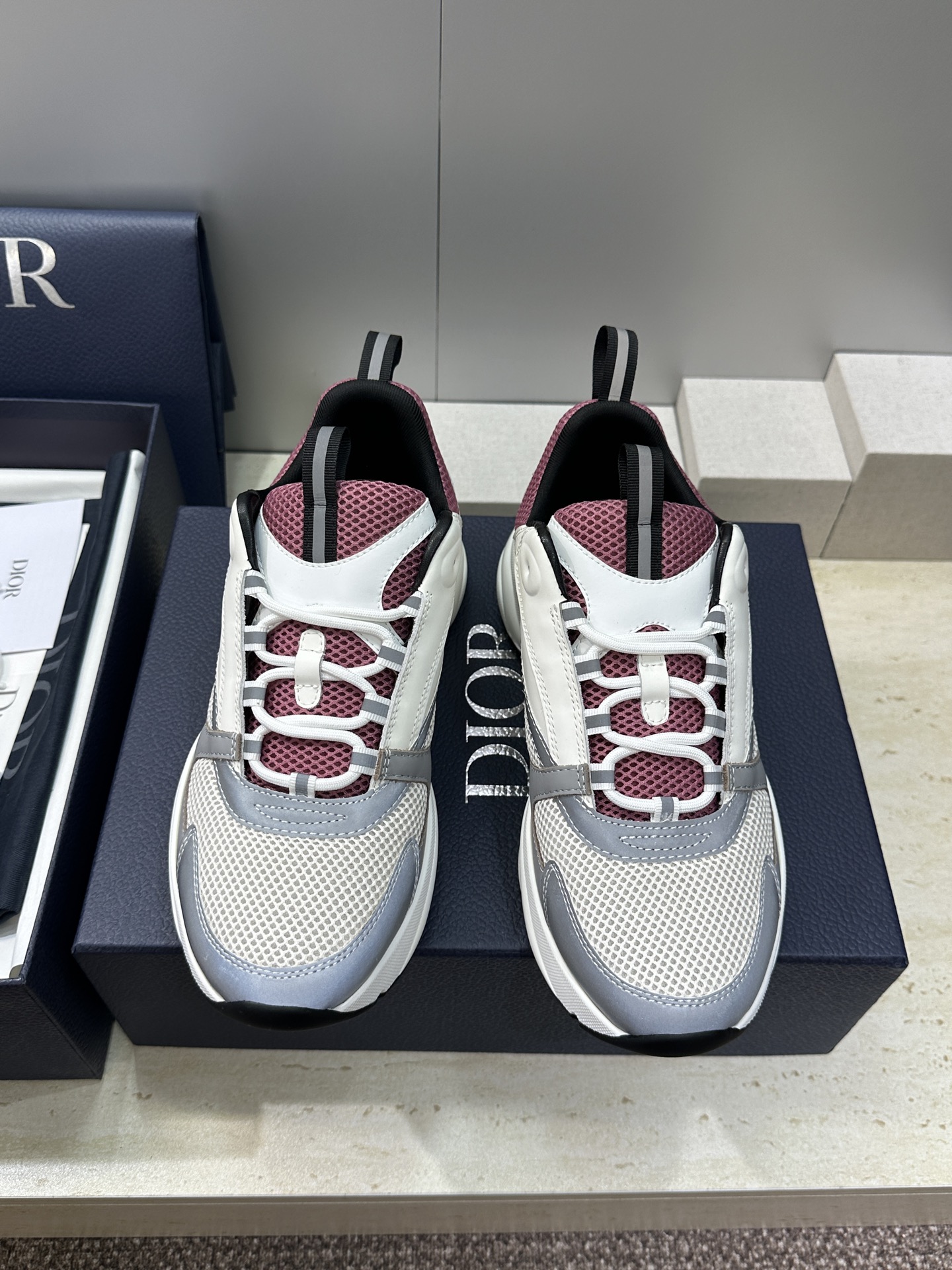 顶级版本 Dior Homme sneaker B22 男士运动休闲鞋新颜色，火爆ing的Dior B2