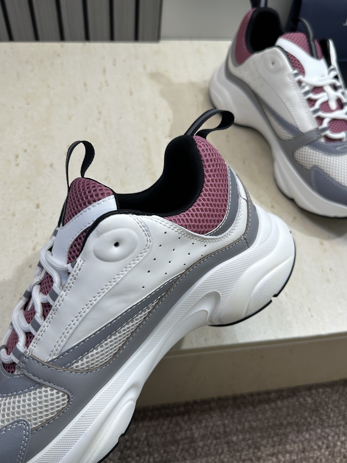 顶级版本 Dior Homme sneaker B22 男士运动休闲鞋新颜色，火爆ing的Dior B2