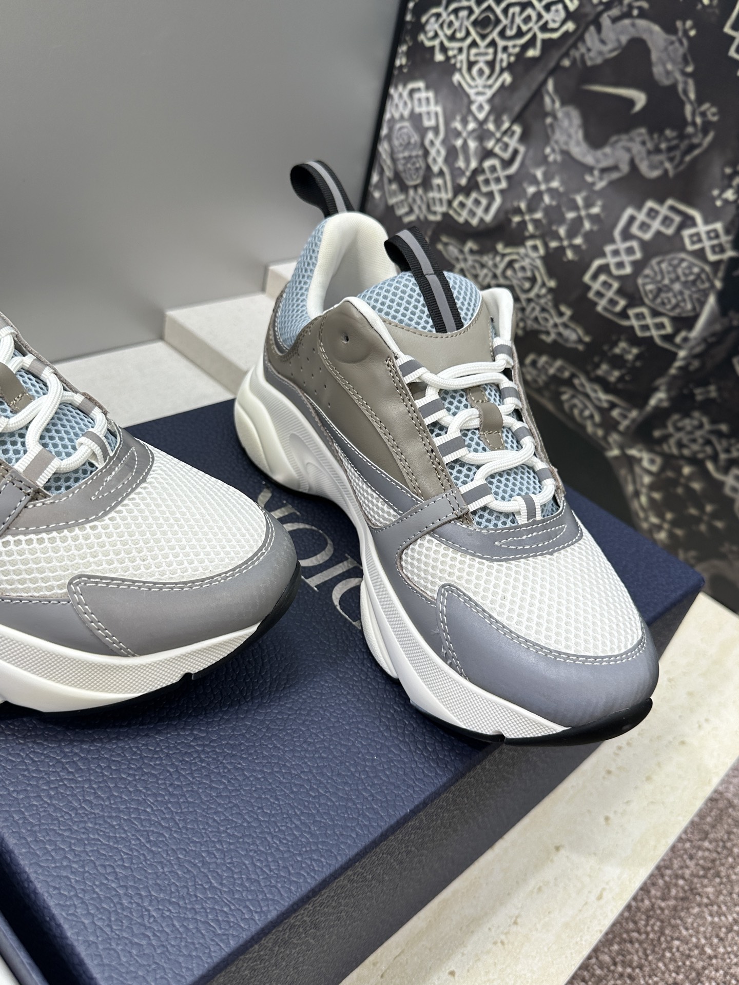 顶级版本 Dior Homme sneaker B22 男士运动休闲鞋新颜色，火爆ing的Dior B2