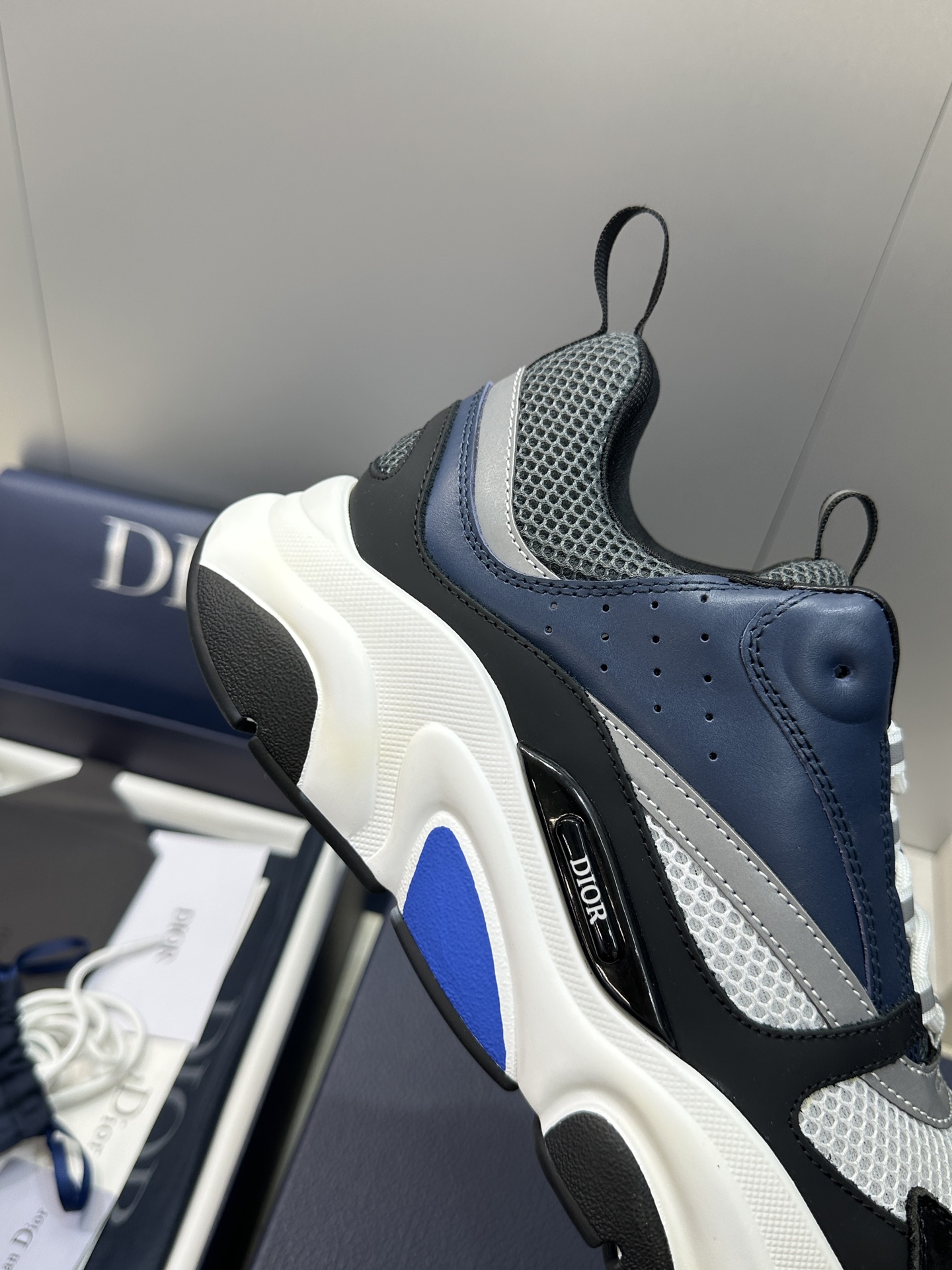 顶级版本 Dior Homme sneaker B22 男士运动休闲鞋新颜色，火爆ing的Dior B2