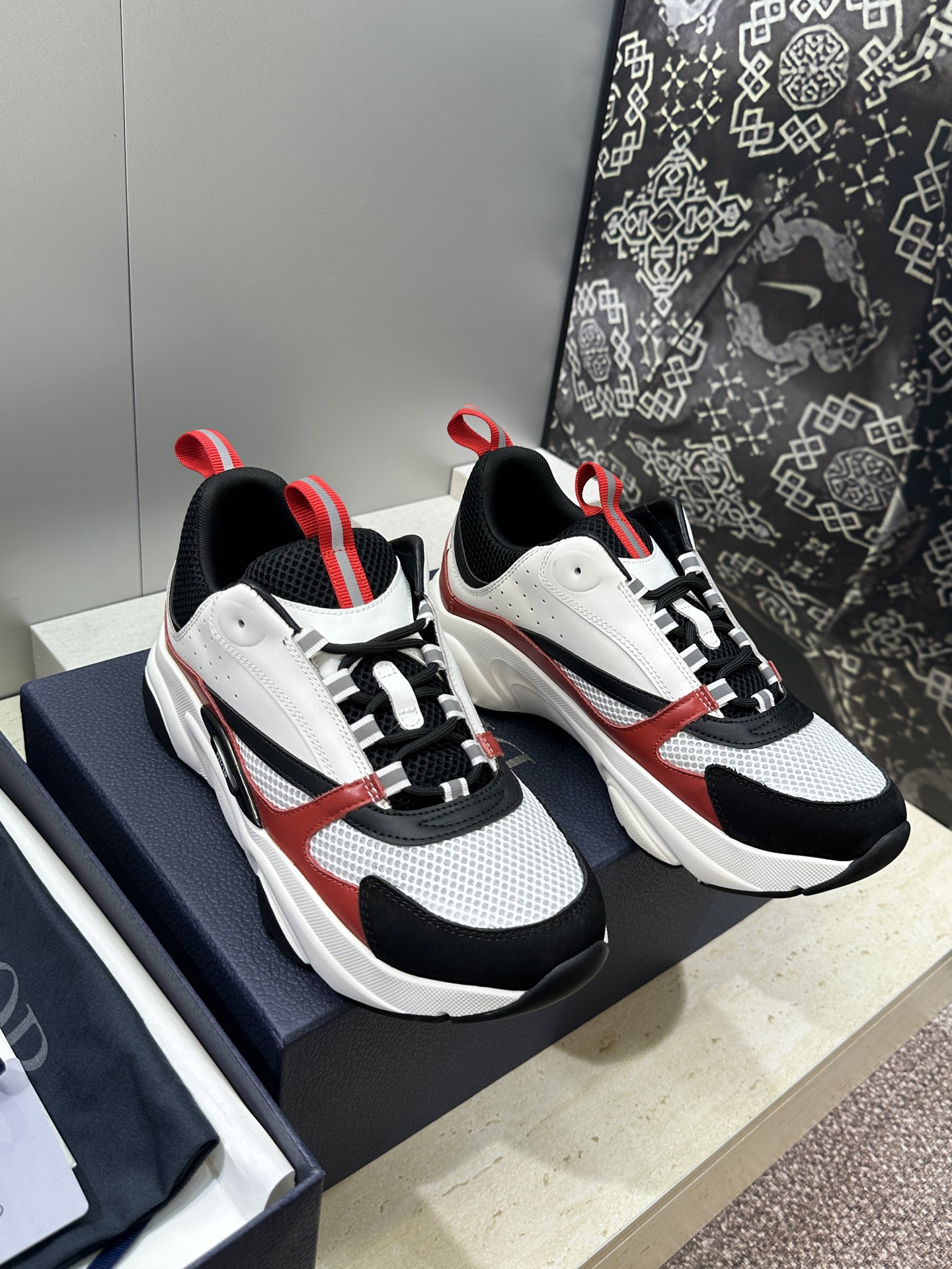 顶级版本 Dior Homme sneaker B22 男士运动休闲鞋新颜色，火爆ing的Dior B2