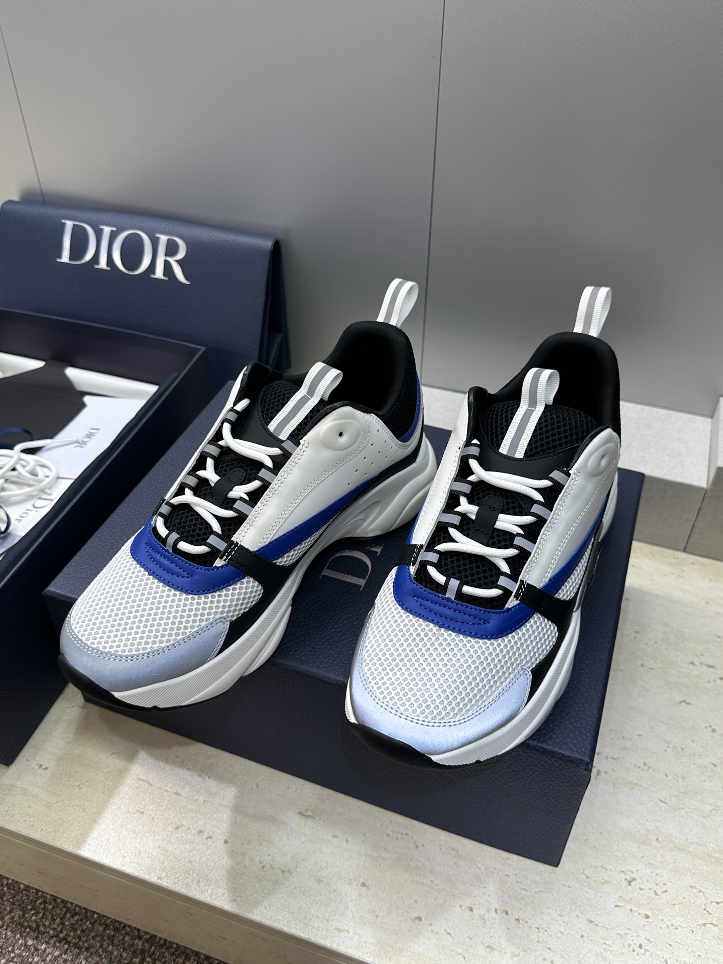 顶级版本 Dior Homme sneaker B22 男士运动休闲鞋新颜色，火爆ing的Dior B2
