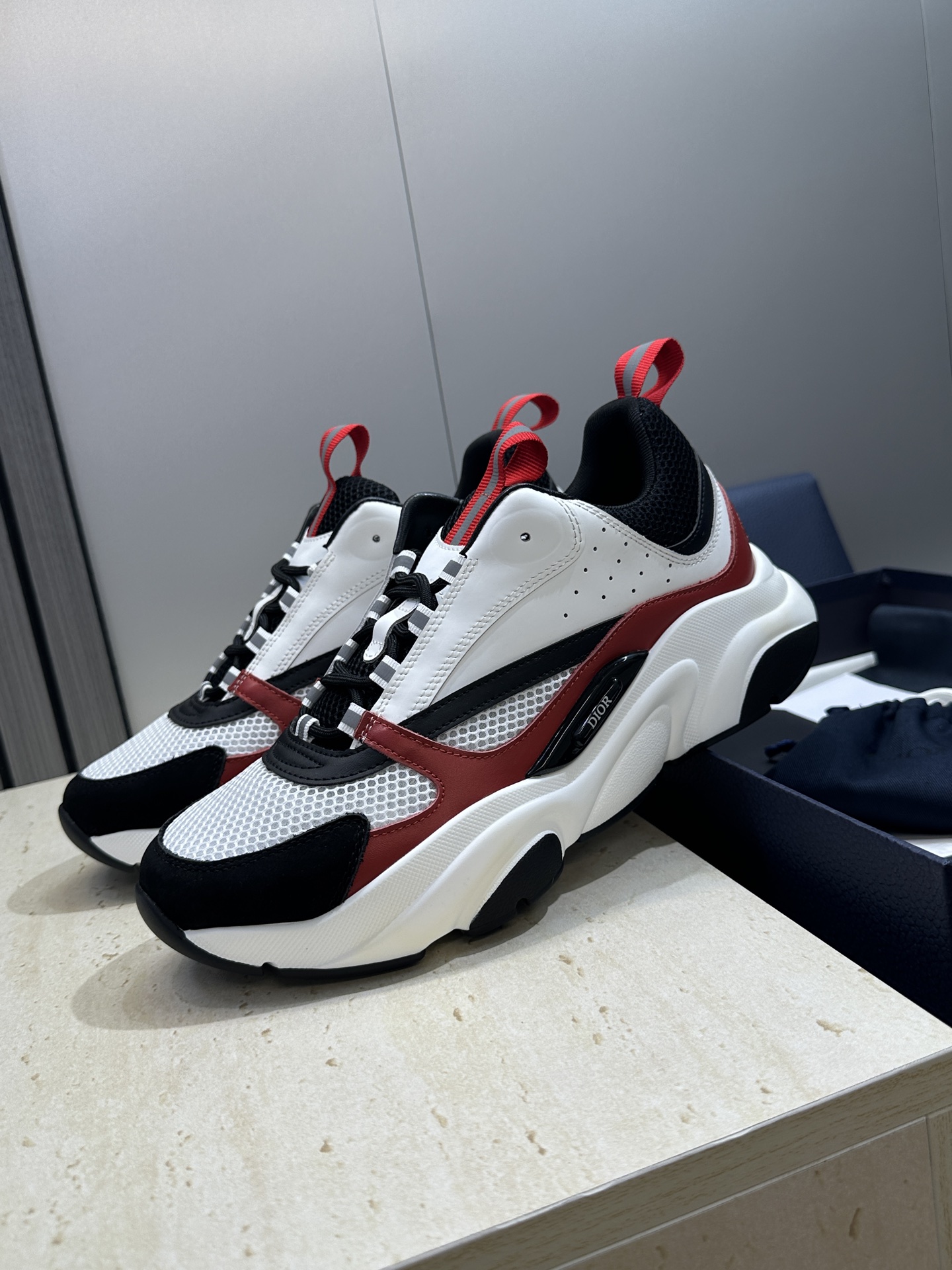 顶级版本 Dior Homme sneaker B22 男士运动休闲鞋新颜色，火爆ing的Dior B2
