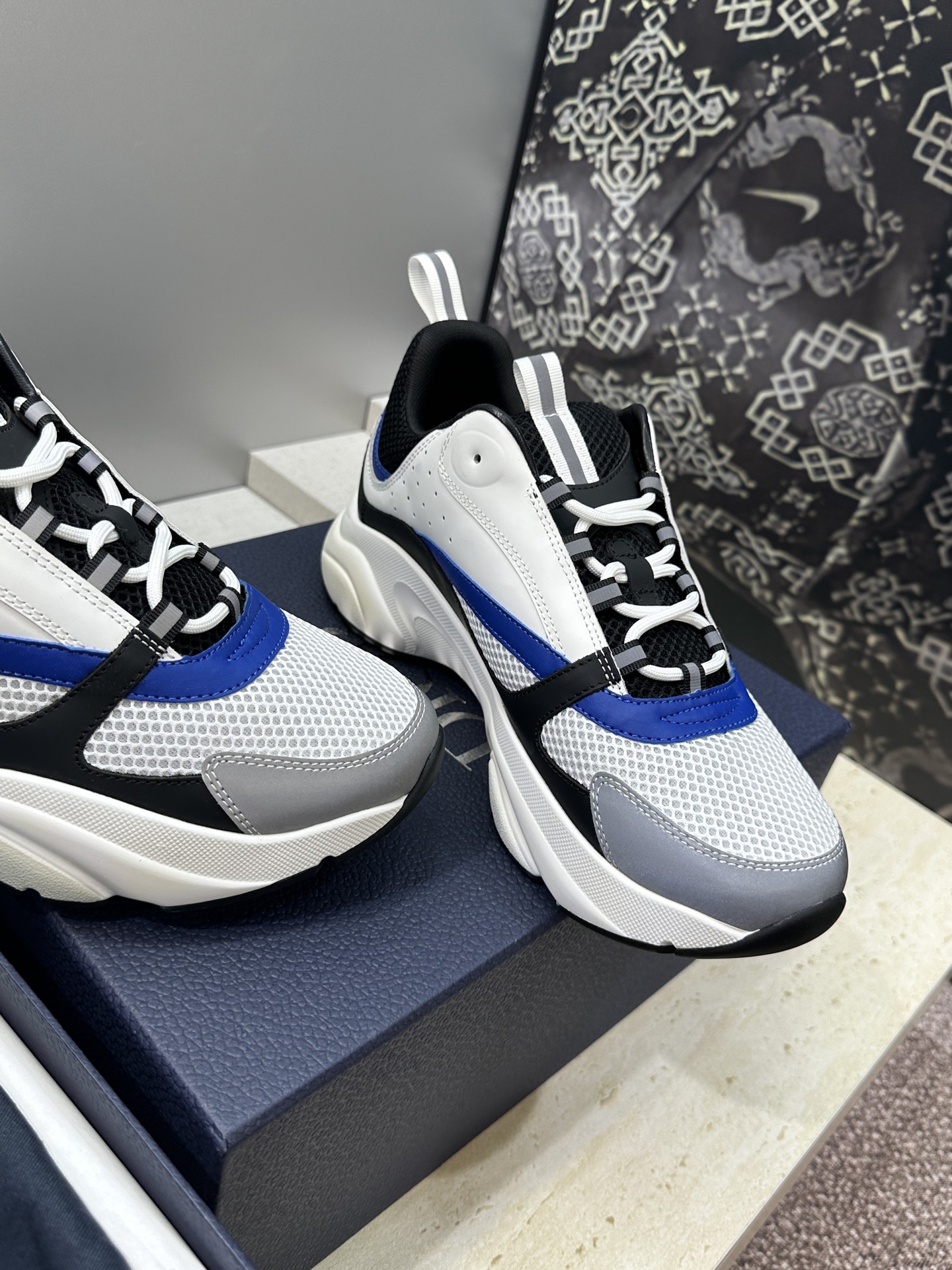 顶级版本 Dior Homme sneaker B22 男士运动休闲鞋新颜色，火爆ing的Dior B2