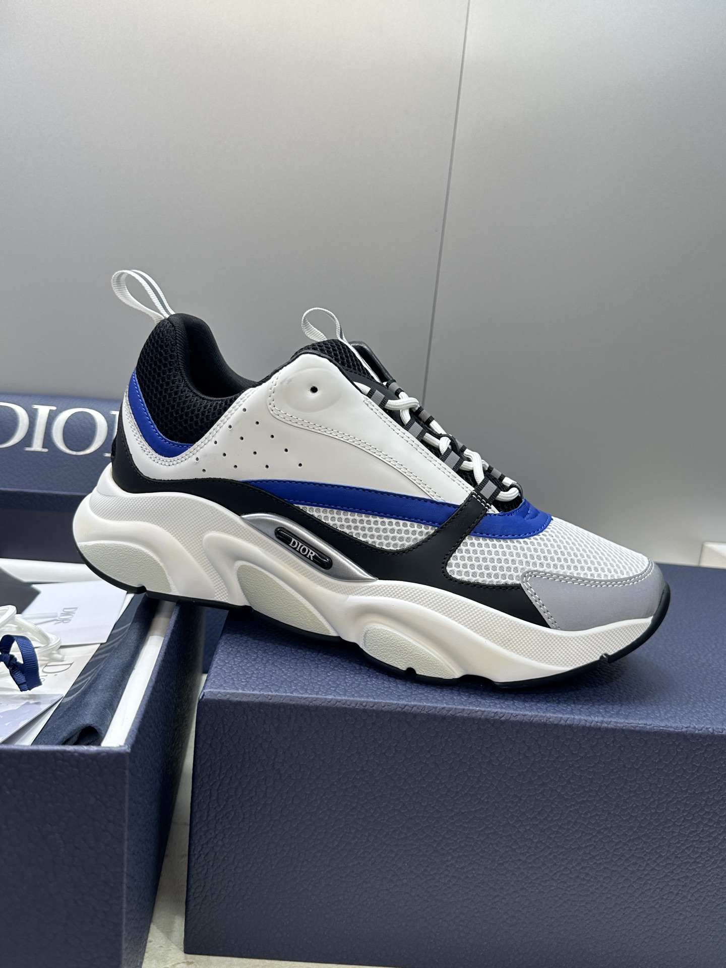 顶级版本 Dior Homme sneaker B22 男士运动休闲鞋新颜色，火爆ing的Dior B2