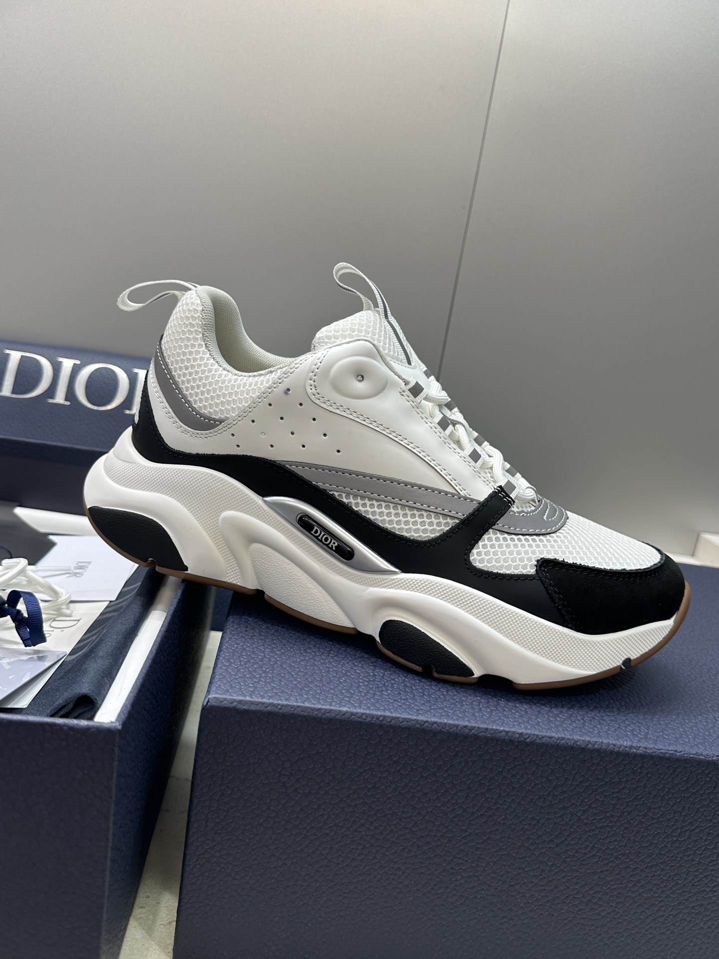 顶级版本 Dior Homme sneaker B22 男士运动休闲鞋新颜色，火爆ing的Dior B2