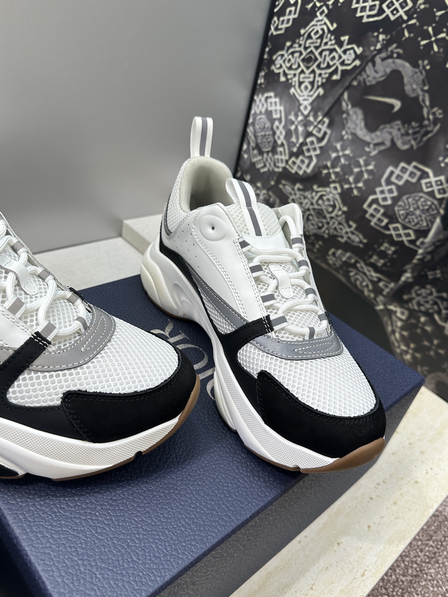 顶级版本 Dior Homme sneaker B22 男士运动休闲鞋新颜色，火爆ing的Dior B2