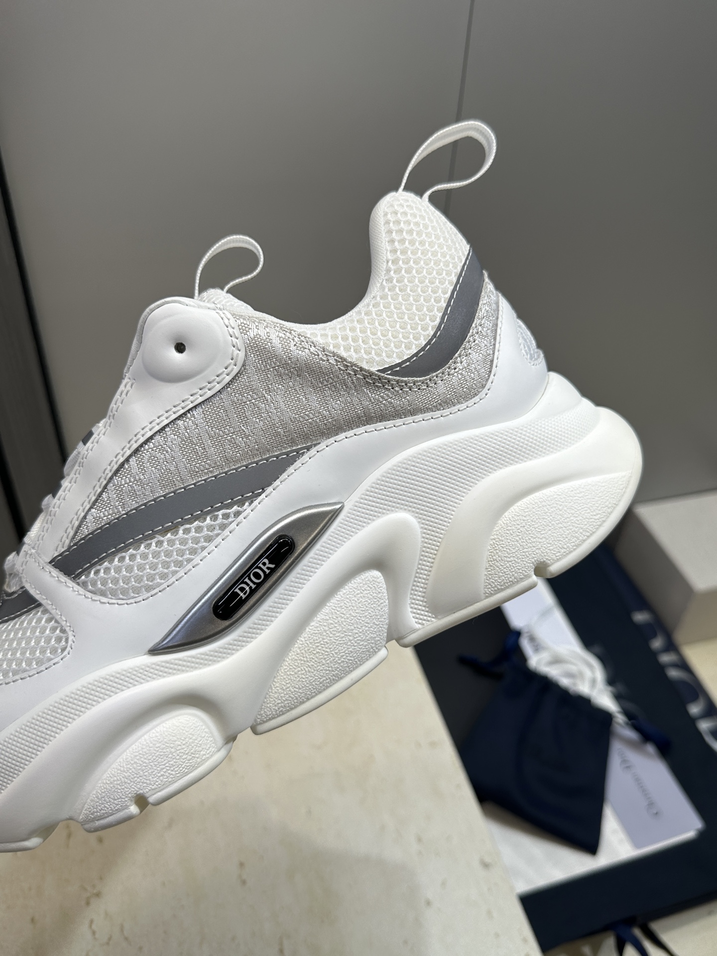 顶级版本 Dior Homme sneaker B22 男士运动休闲鞋新颜色，火爆ing的Dior B2
