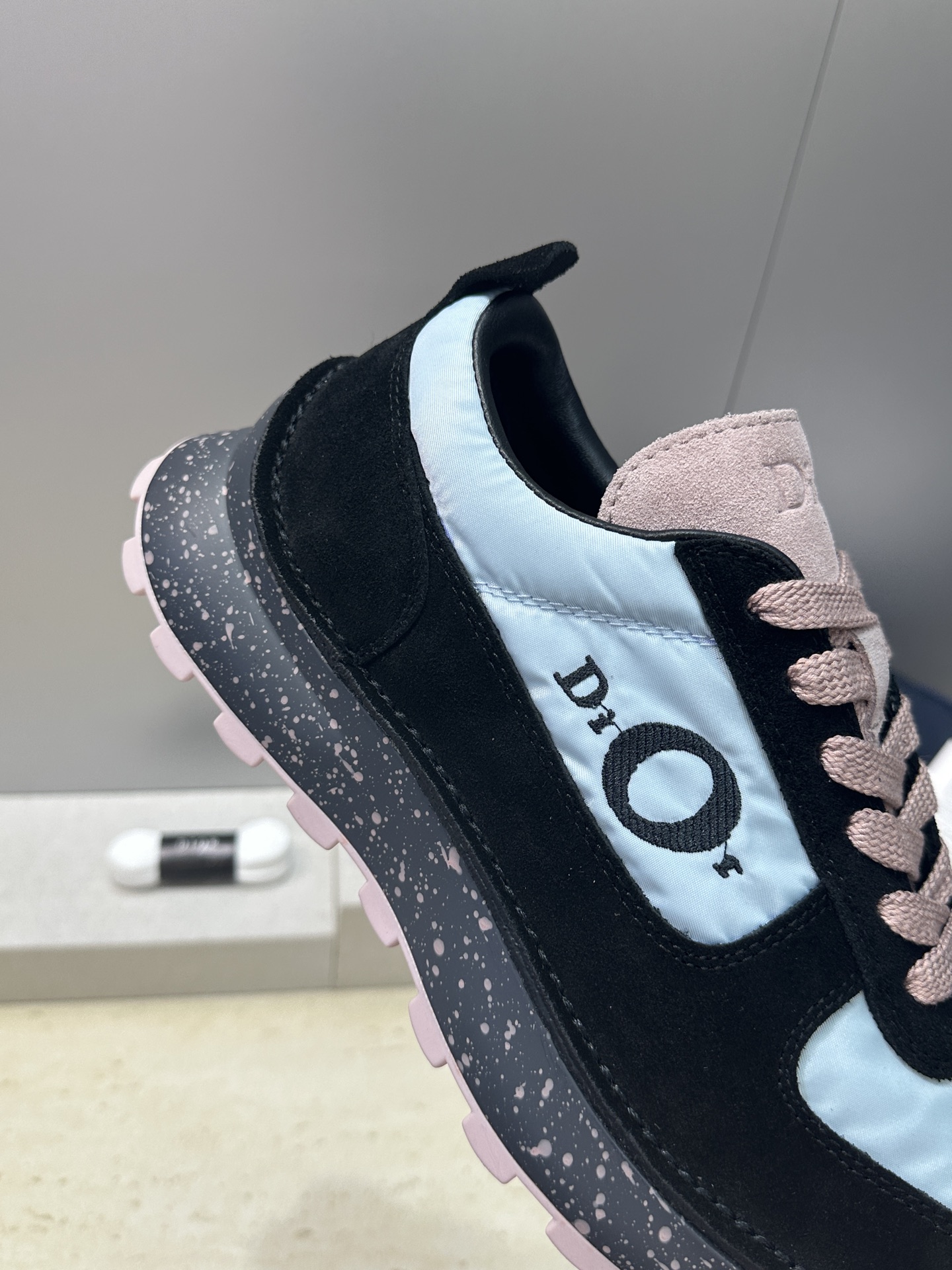 工厂价(仅男码）Dior 迪奥 2026春夏新款 Squash 摩登徳训运动鞋 明星同款厚底圆头系带休闲