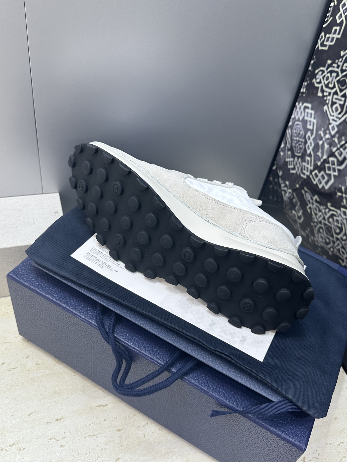 工厂价(仅男码）Dior 迪奥 2026春夏新款 Squash 摩登徳训运动鞋 明星同款厚底圆头系带休闲