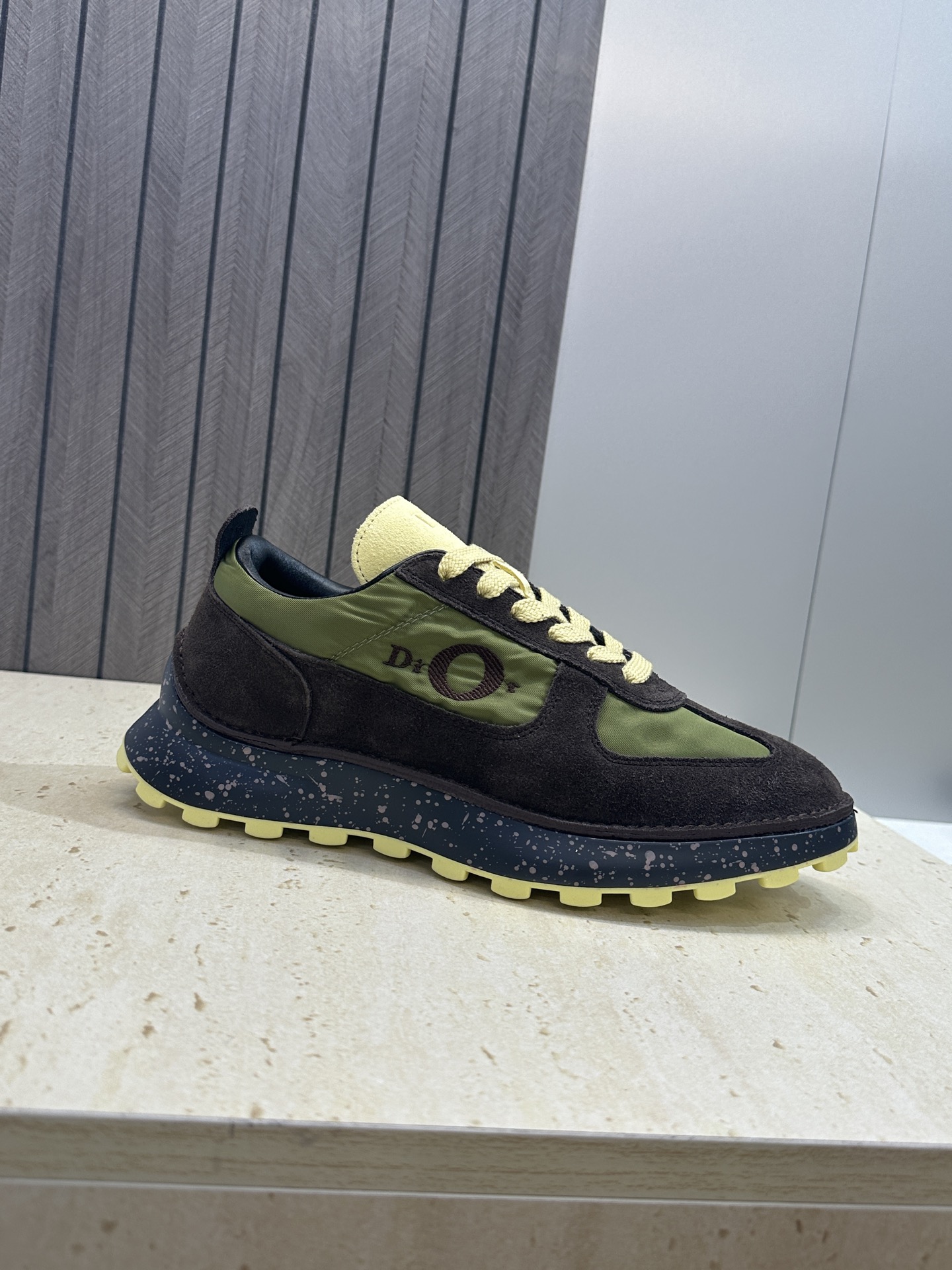 工厂价(仅男码）Dior 迪奥 2026春夏新款 Squash 摩登徳训运动鞋 明星同款厚底圆头系带休闲