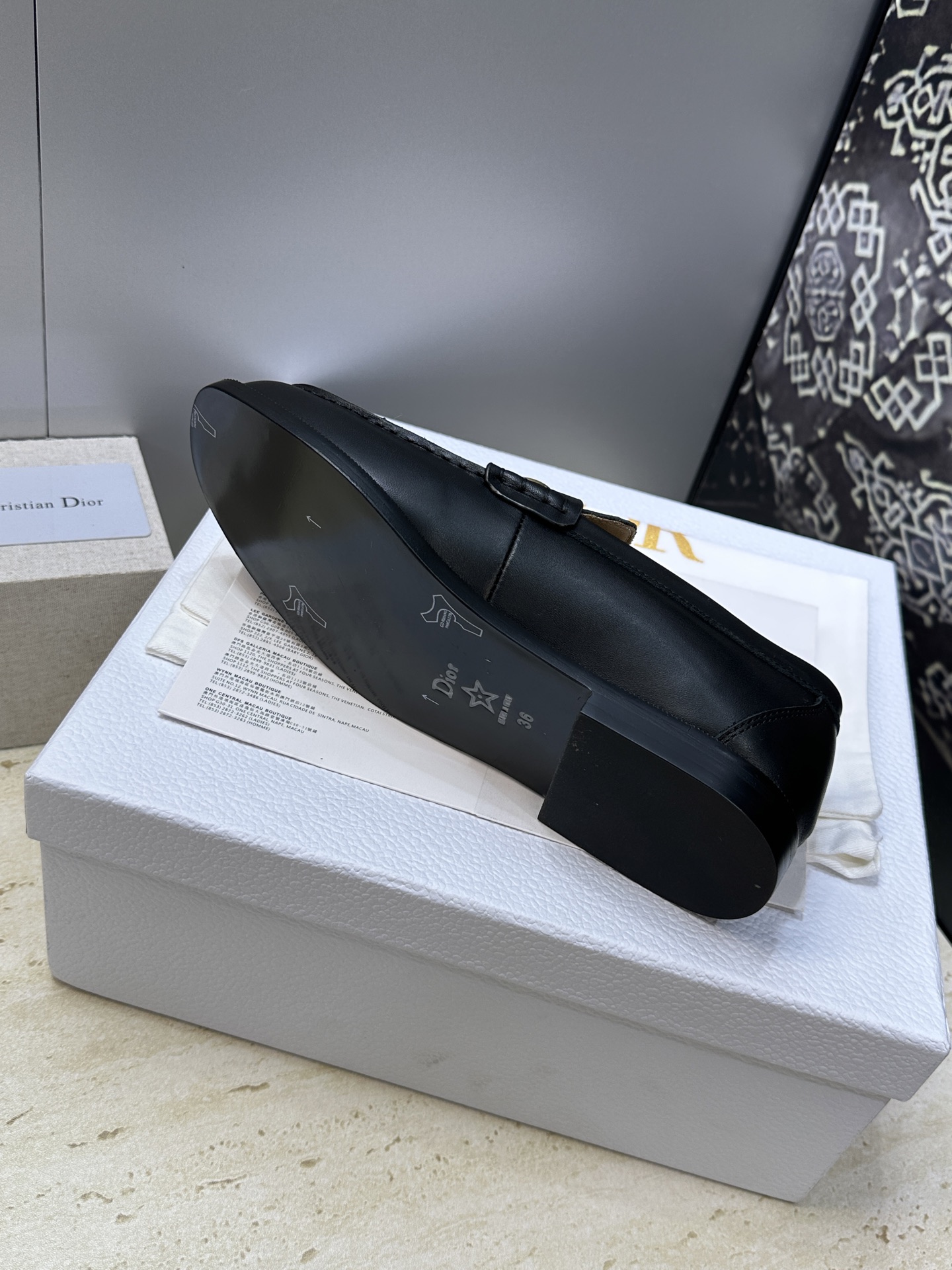 Dior 迪奥2026春夏新款 Palais 低跟方头玛丽珍芭蕾舞女鞋  CD字母logo五金扣时尚拼色