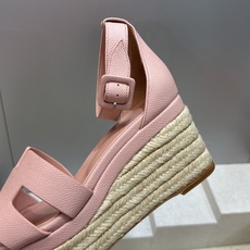 (配全套飞机盒) 莞货 代购级Hermes 爱马仕 2026春夏新色经典款 Luce 厚底拼色坡跟女鞋 (配全套飞机盒) 莞货 代购级Hermes 爱马仕 2026春夏新色经典款 Luce 厚底拼色坡跟女鞋
