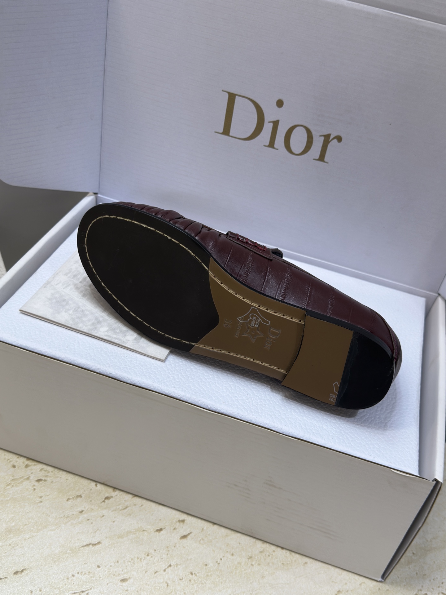 (配全套飞机盒)Dior 迪奥2026春夏新款 D-Time平底圆头玛丽珍芭蕾舞娃娃女鞋 CD字母log