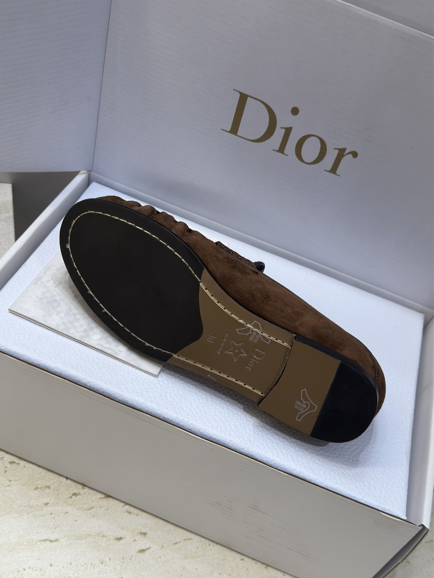 (配全套飞机盒)Dior 迪奥2026春夏新款 D-Time平底圆头玛丽珍芭蕾舞娃娃女鞋 CD字母log