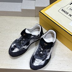 FENDI 芬迪2026春夏新款系列 Wave Pulse系带休闲运动女跑鞋 F家字母logo 拼色厚底 FENDI 芬迪2026春夏新款系列 Wave Pulse系带休闲运动女跑鞋 F家字母logo 拼色厚底