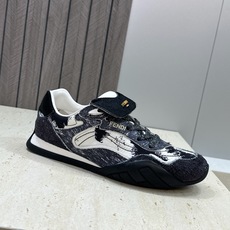 FENDI 芬迪2026春夏新款系列 Wave Pulse系带休闲运动女跑鞋 F家字母logo 拼色厚底 FENDI 芬迪2026春夏新款系列 Wave Pulse系带休闲运动女跑鞋 F家字母logo 拼色厚底