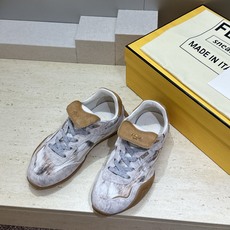 FENDI 芬迪2026春夏新款系列 Wave Pulse系带休闲运动女跑鞋 F家字母logo 拼色厚底 FENDI 芬迪2026春夏新款系列 Wave Pulse系带休闲运动女跑鞋 F家字母logo 拼色厚底