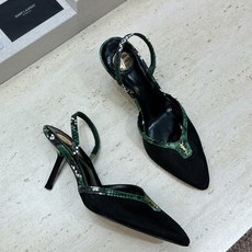 SAINT LAURENT PARIS 圣罗兰2026春夏新款高跟尖头女鞋 YSL字母logo明星同款 SAINT LAURENT PARIS 圣罗兰2026春夏新款高跟尖头女鞋 YSL字母logo明星同款